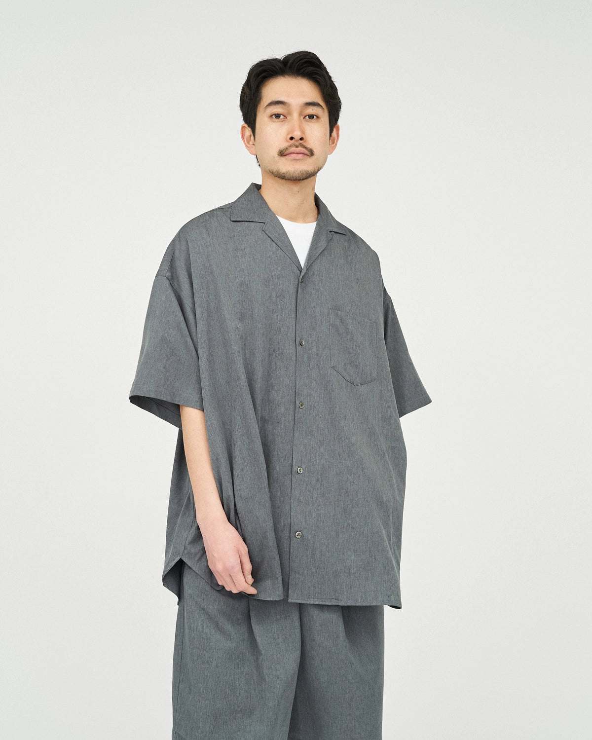 FreshService / COOLFIBER OPEN COLLAR S/S SHIRT (FSC252-50025)