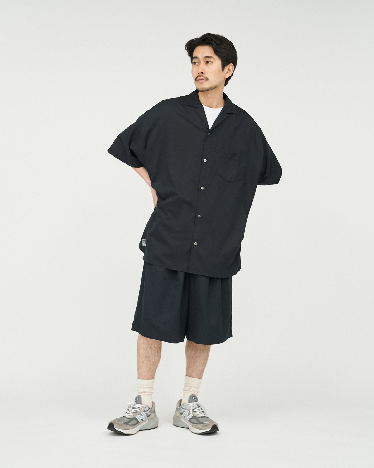 FreshService / COOLFIBER OPEN COLLAR S/S SHIRT (FSC252-50025)