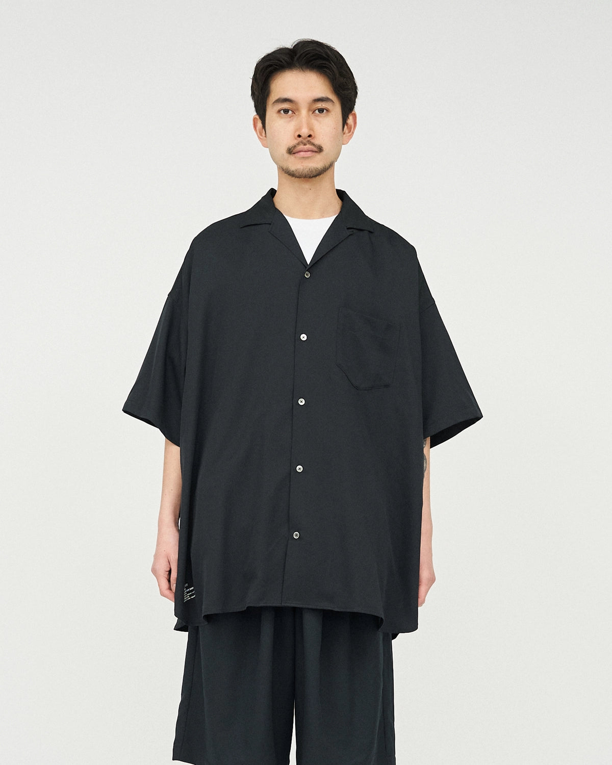 FreshService / COOLFIBER OPEN COLLAR S/S SHIRT (FSC252-50025)
