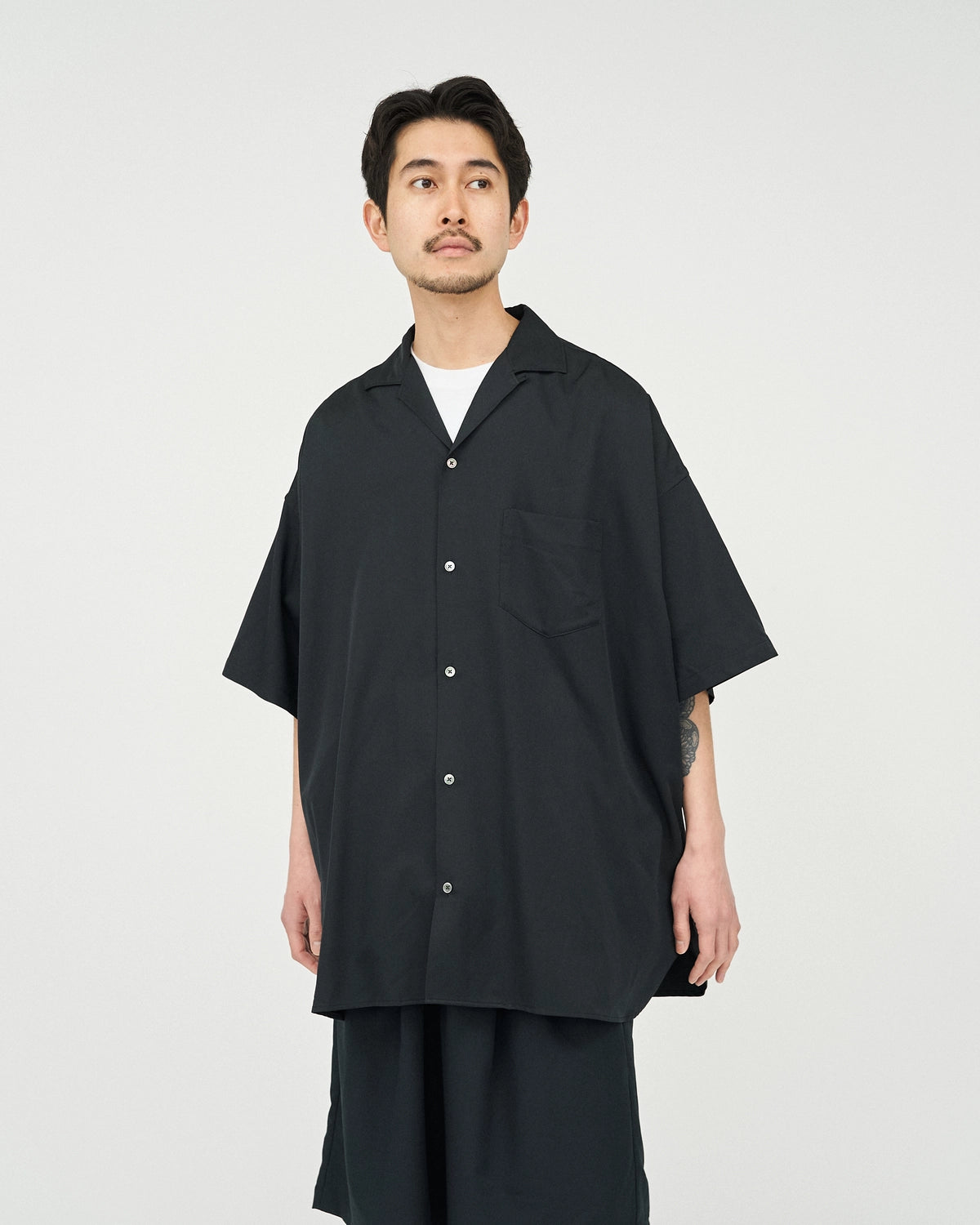FreshService / COOLFIBER OPEN COLLAR S/S SHIRT (FSC252-50025)