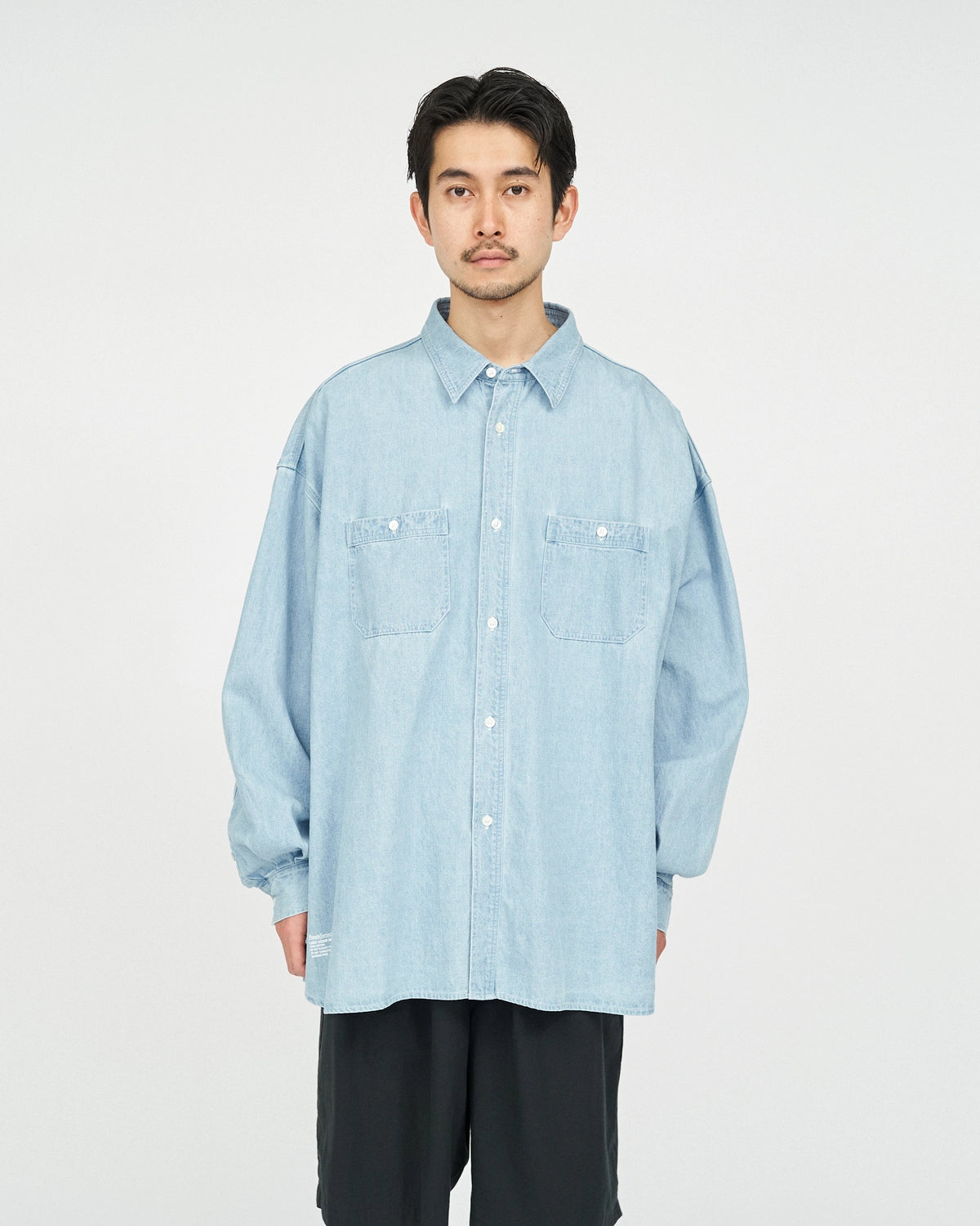 FreshService / LIGHT DENIM L/S SHIRT (FSC252-50045)