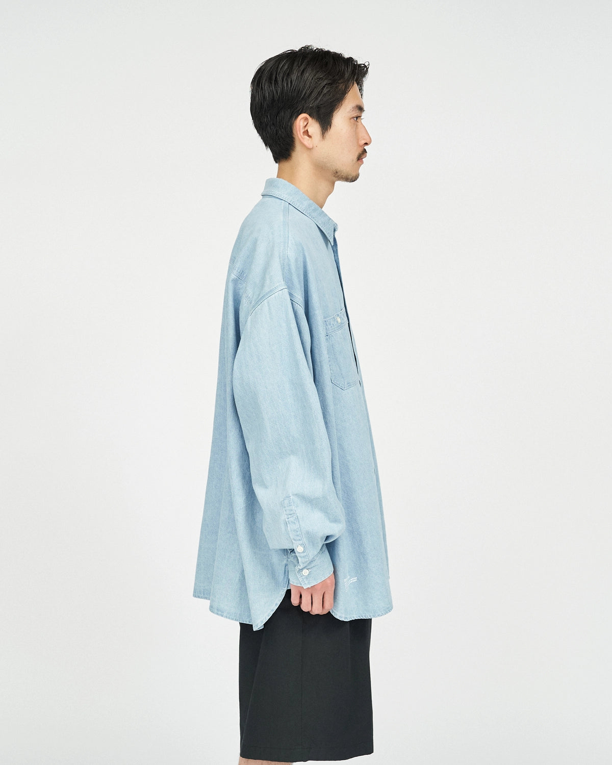 FreshService / LIGHT DENIM L/S SHIRT (FSC252-50045)