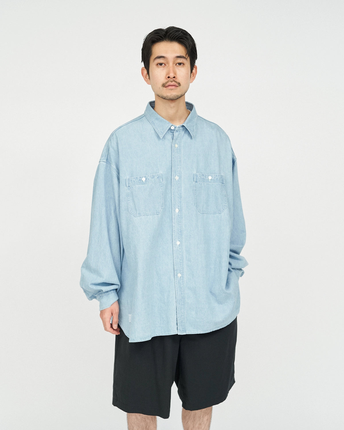 FreshService / LIGHT DENIM L/S SHIRT (FSC252-50045)