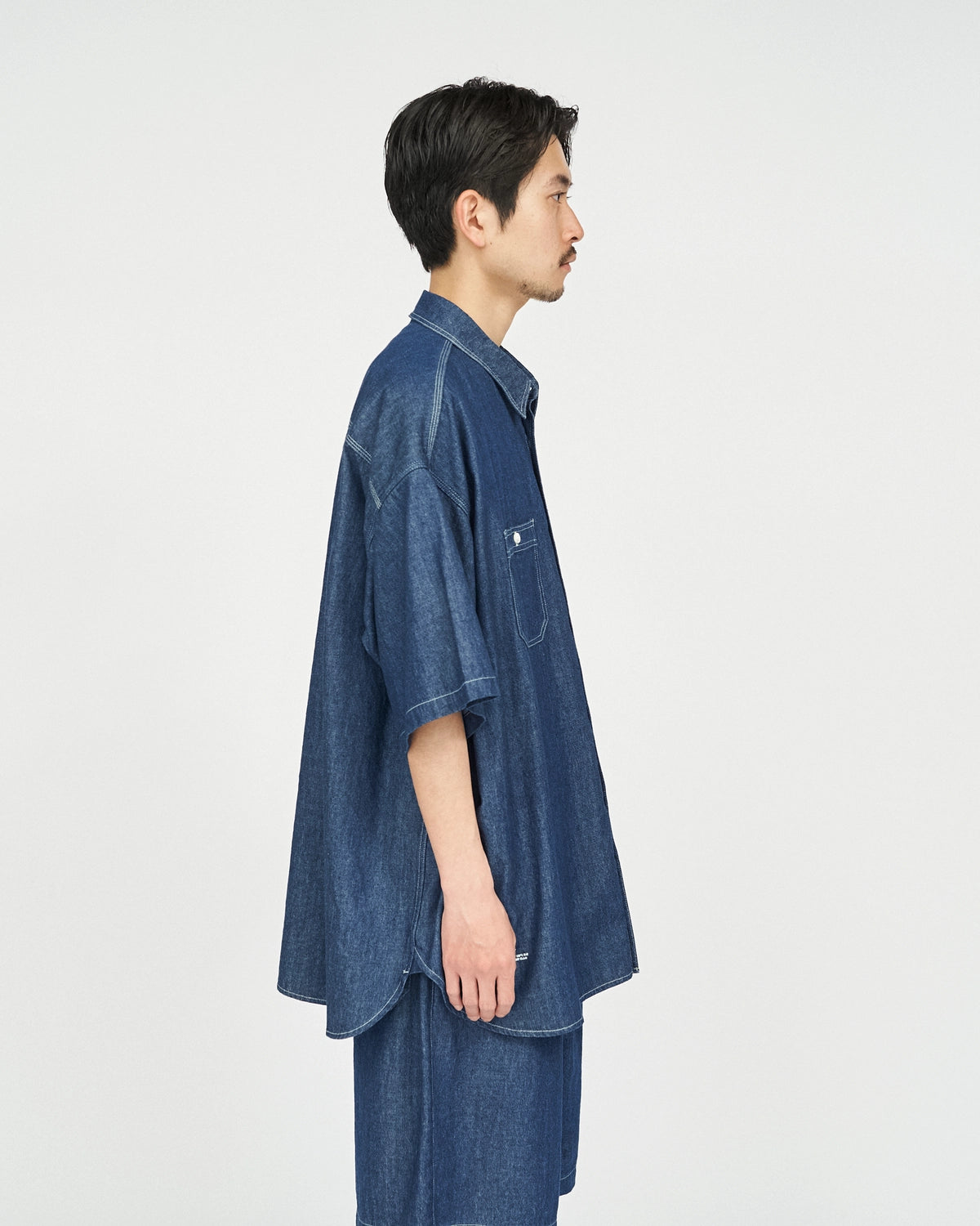 FreshService / LIGHT DENIM S/S SHIRT (FSC252-50046)