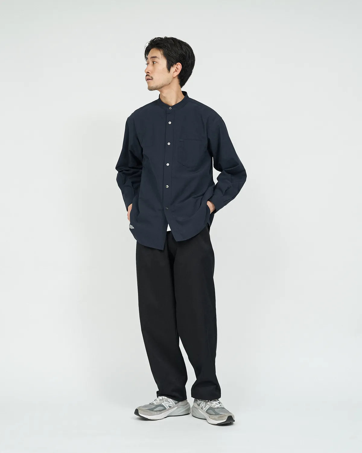 FreshService / SERVICE WORK BAND COLLAR SHIRT (FDS252-50114)