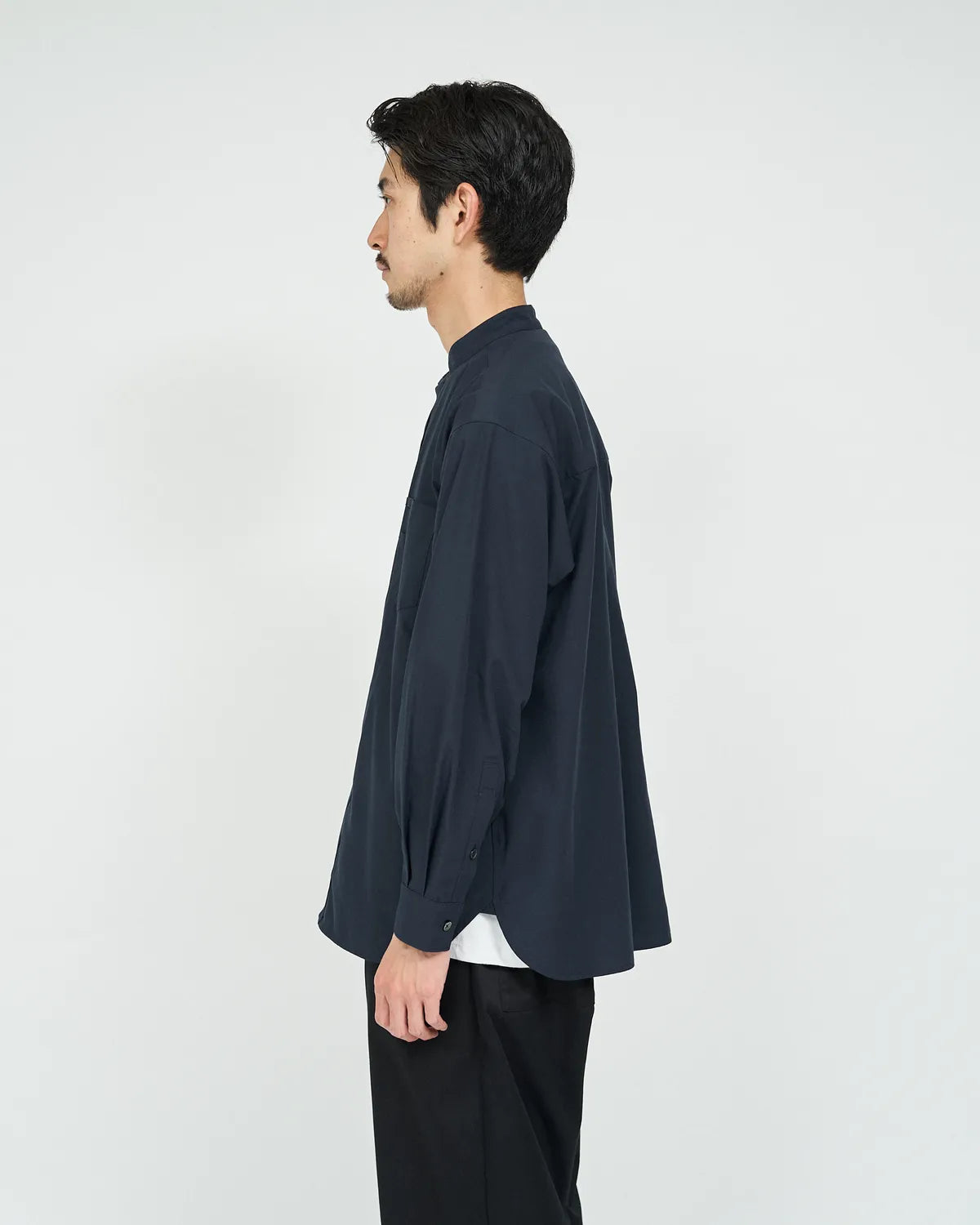 FreshService / SERVICE WORK BAND COLLAR SHIRT (FDS252-50114)