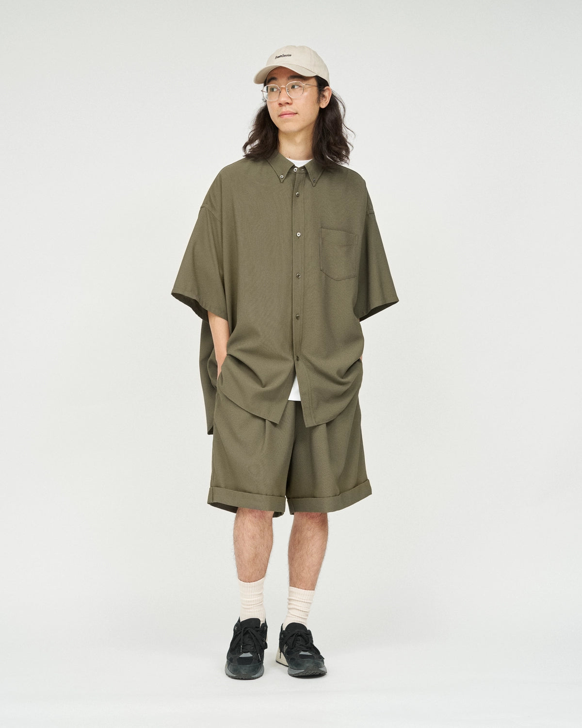 FreshService / SEERSUCKER EASY SHORTS (FSC252-40044)