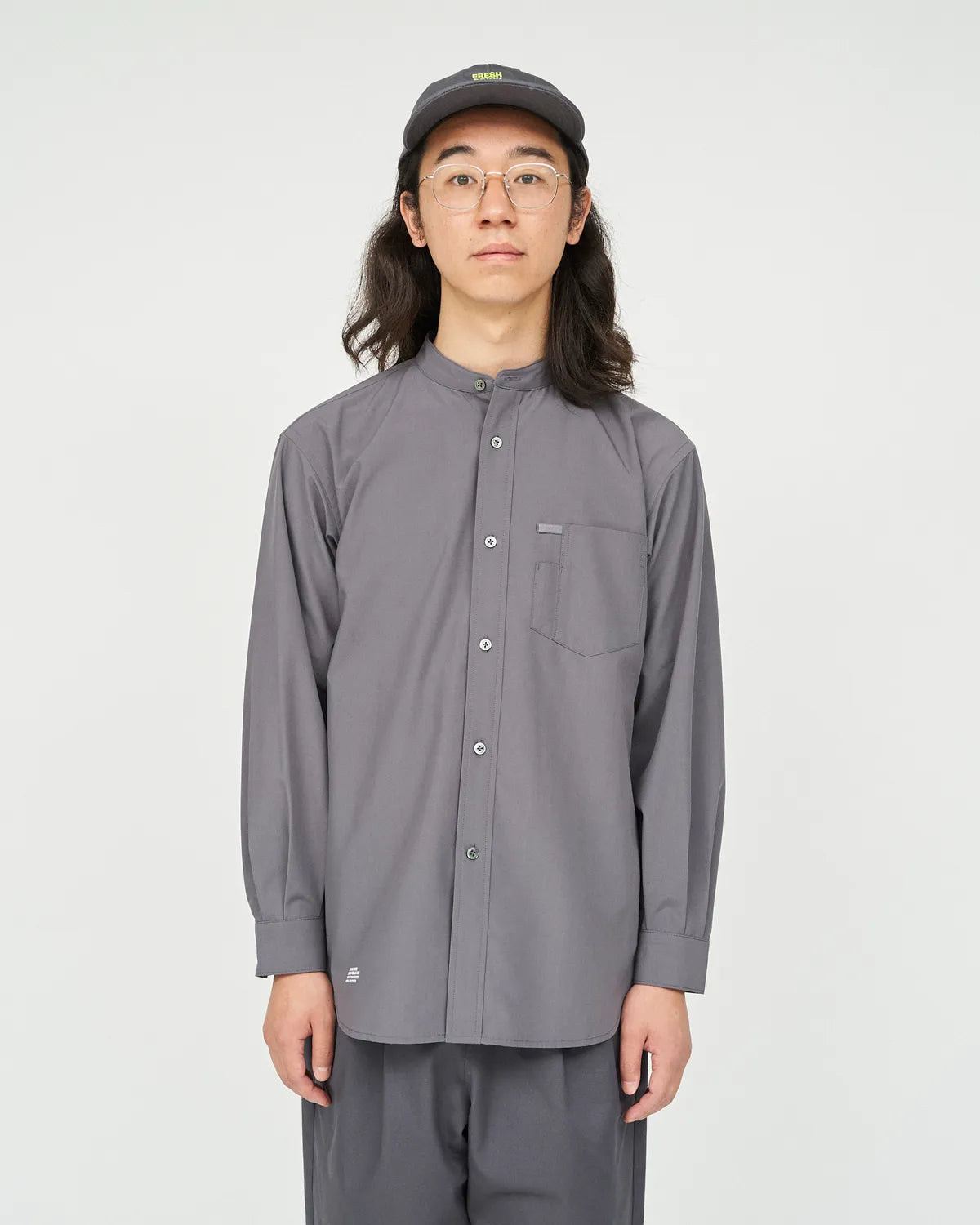 FreshService / SERVICE WORK BAND COLLAR SHIRT (FDS252-50114)