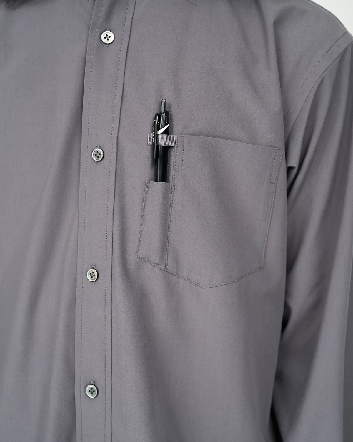 FreshService / SERVICE WORK BAND COLLAR SHIRT (FDS252-50114)