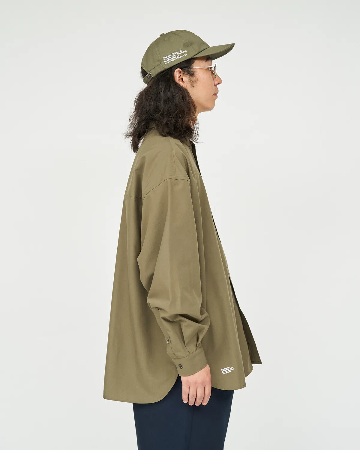 FreshService / SERVICE WORK BAND COLLAR SHIRT (FDS252-50114)