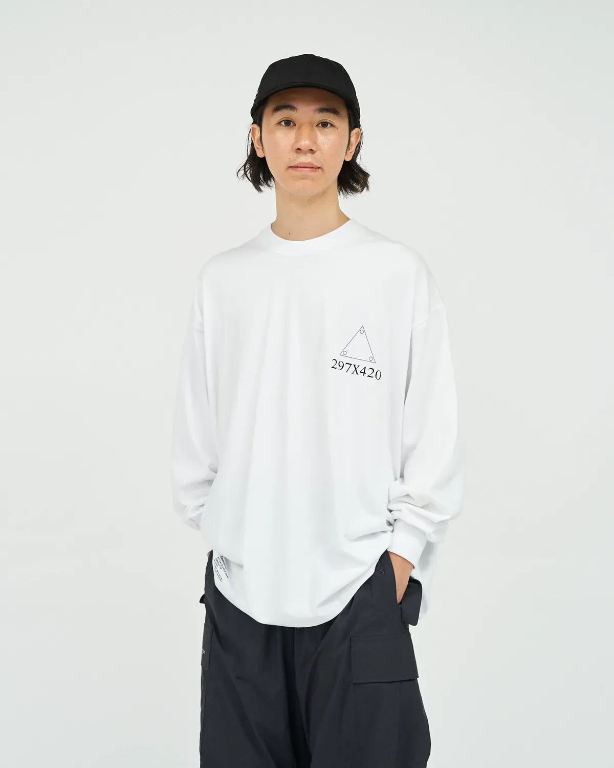 FreshService / AS × FS CORPORATE L/S TEE "A-SERIES" (FSC253-70151AS)
