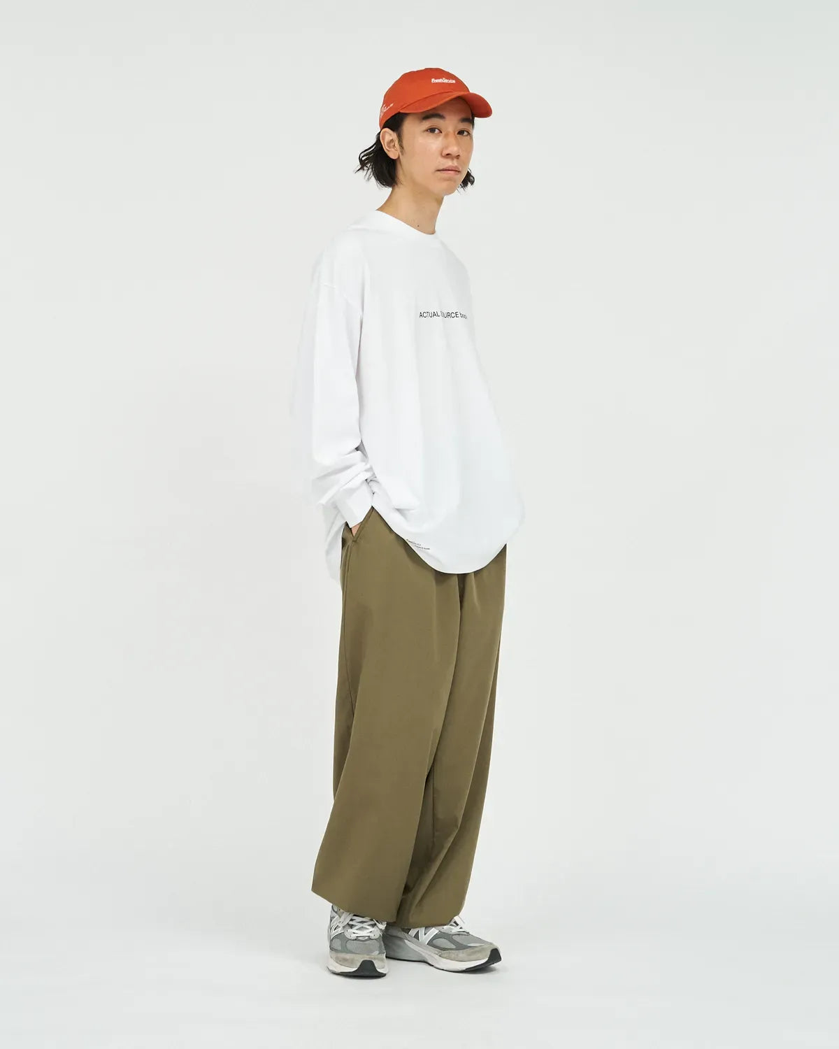 FreshService / AS × FS CORPORATE L/S TEE "BOOK STACK" (FSC253-70153AS)