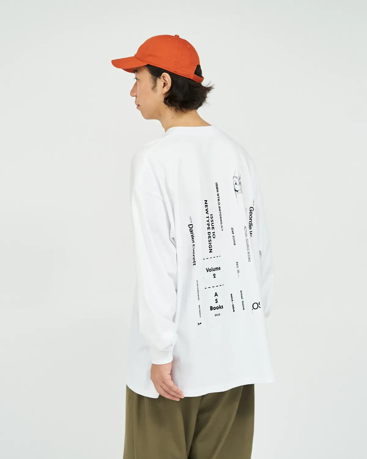 FreshService / AS × FS CORPORATE L/S TEE "BOOK STACK" (FSC253-70153AS)