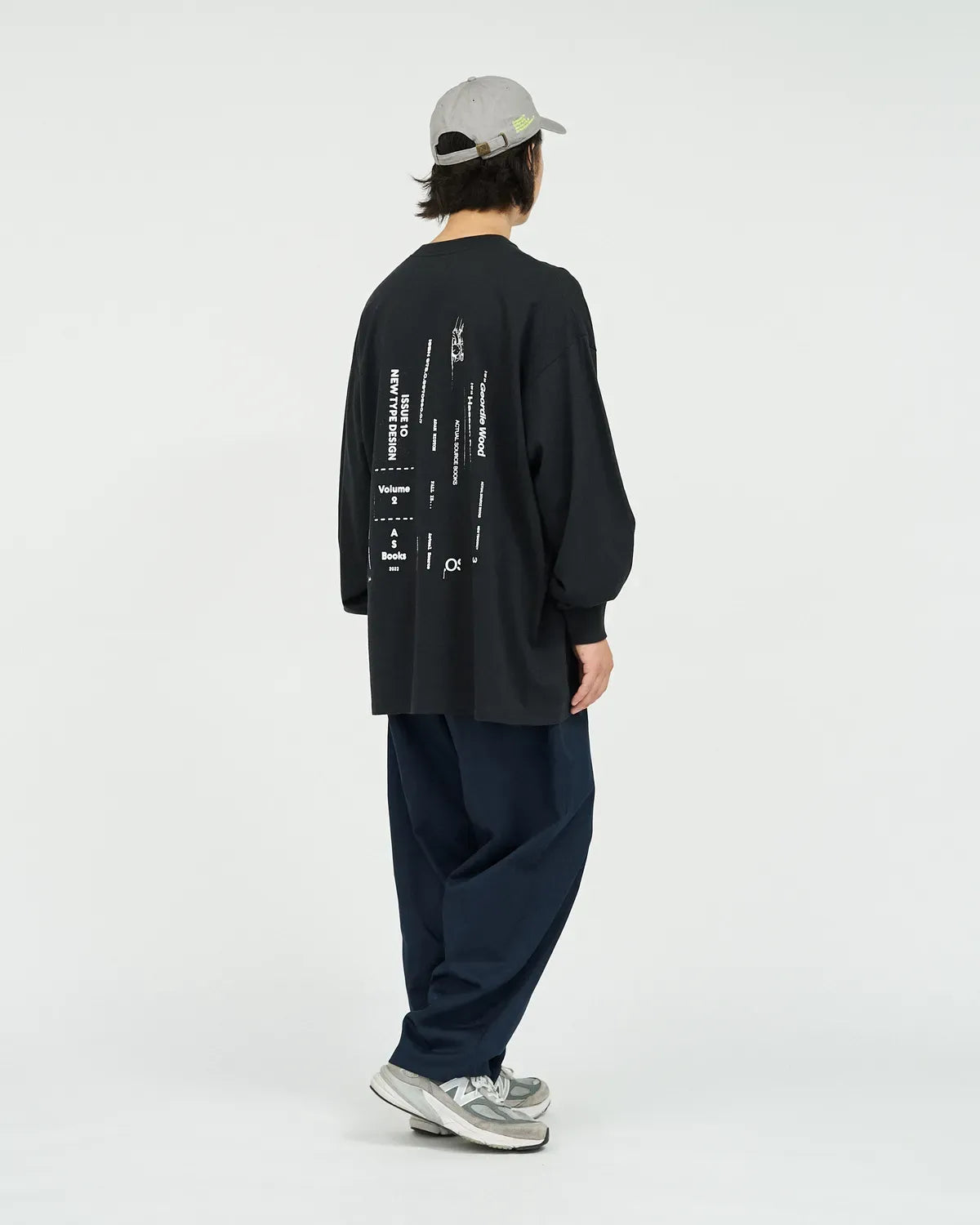 FreshService / AS × FS CORPORATE L/S TEE "BOOK STACK" (FSC253-70153AS)