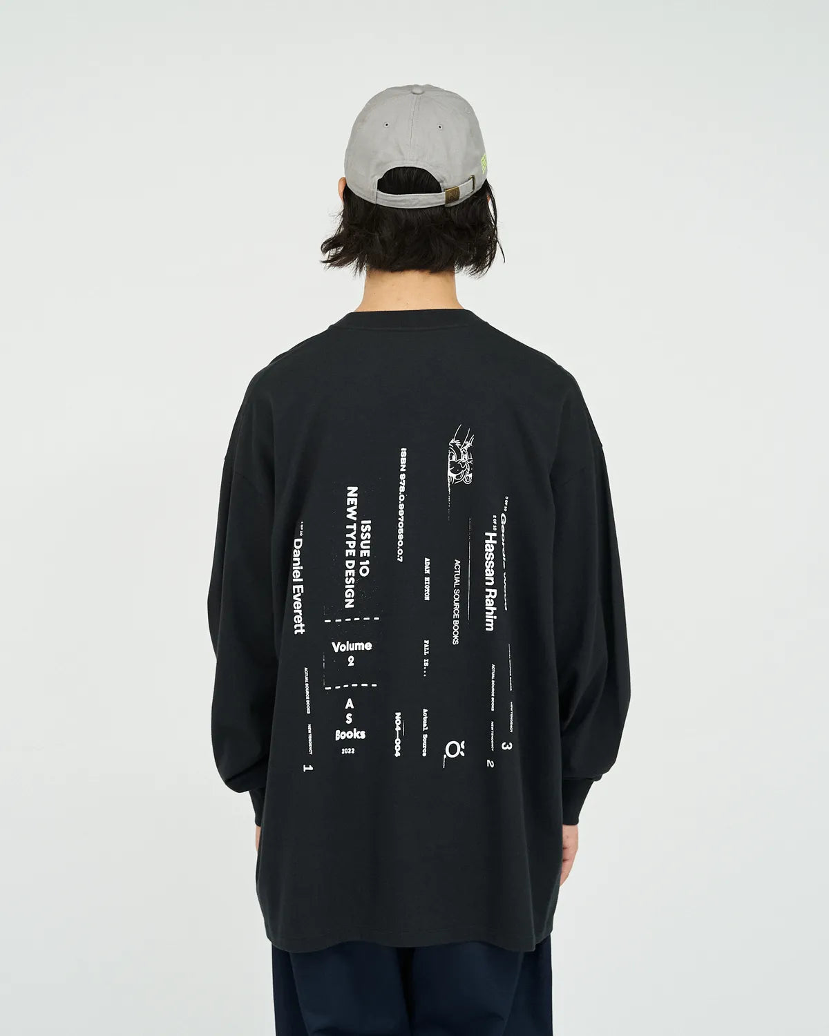 FreshService / AS × FS CORPORATE L/S TEE "BOOK STACK" (FSC253-70153AS)