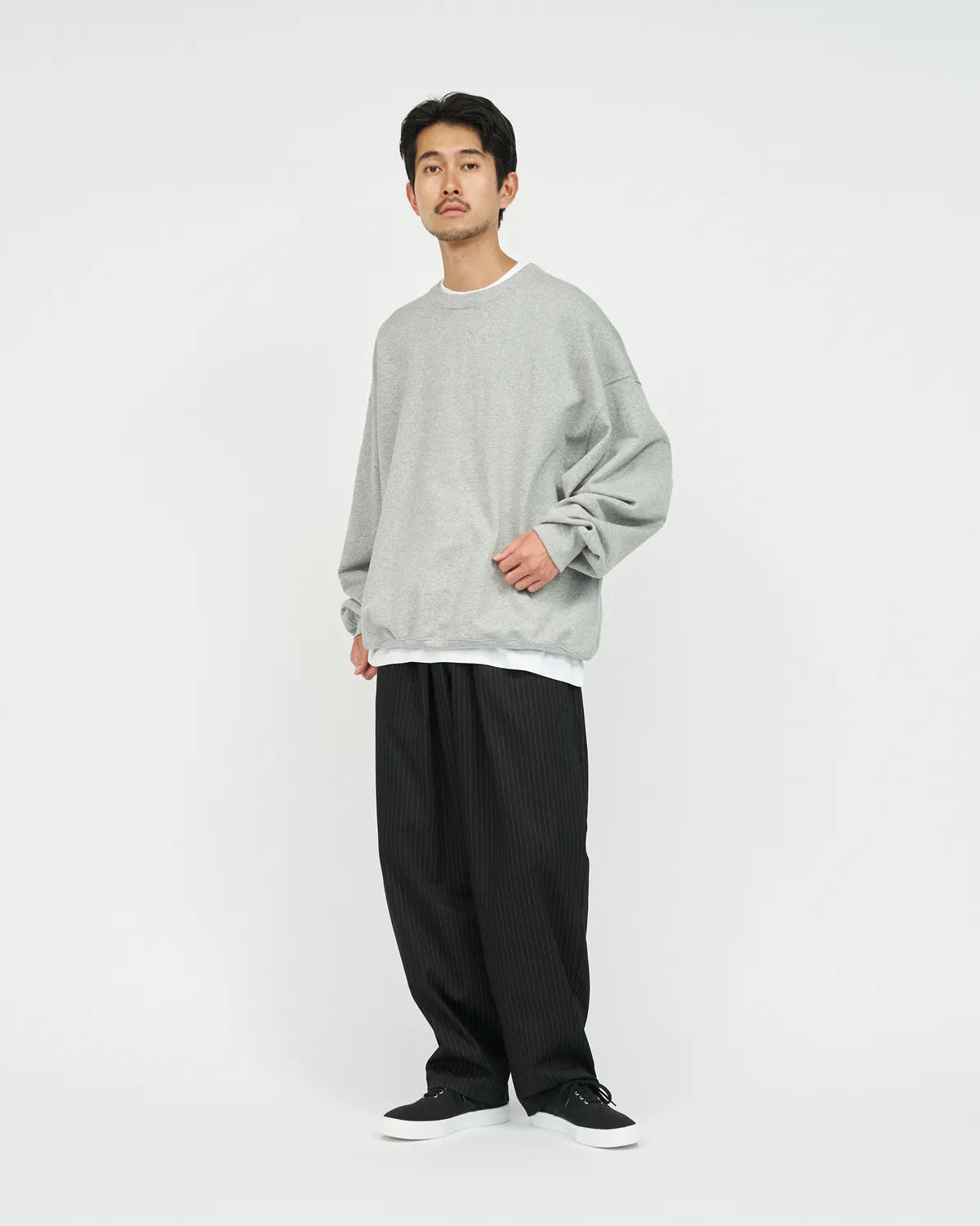 FreshService / LIGHT OZ CREW NECK SWEAT (FSC253-70101B)