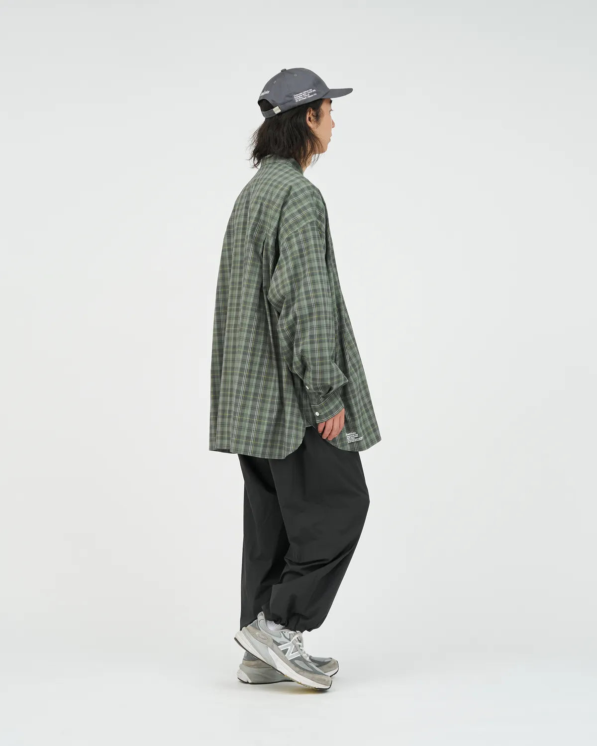 FreshService / MADRAS DRY TECH BAND COLLAR SHIRT (FSC261-50250)