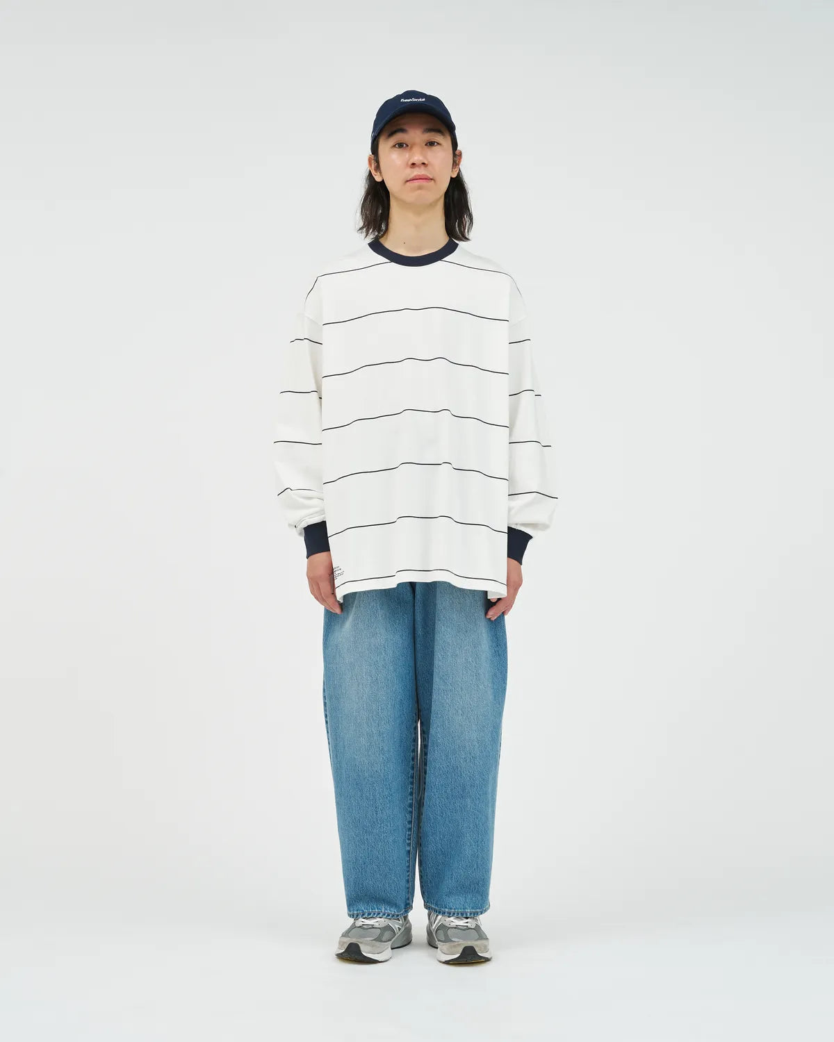 FreshService / PIN BORDER L/S TEE (FSC263-70089)