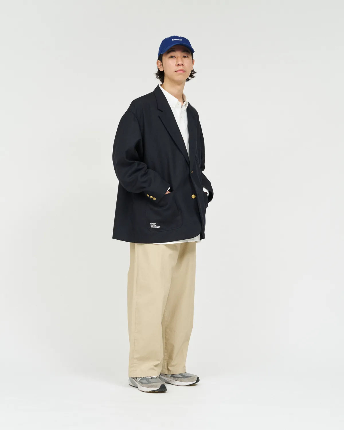 FreshService / WOOL SERGE COLLEGE BLAZER (FSC261-10212)