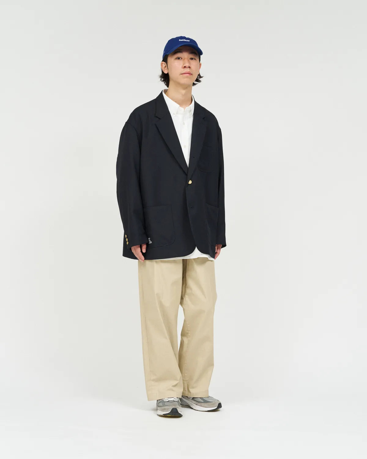 FreshService / WOOL SERGE COLLEGE BLAZER (FSC261-10212)