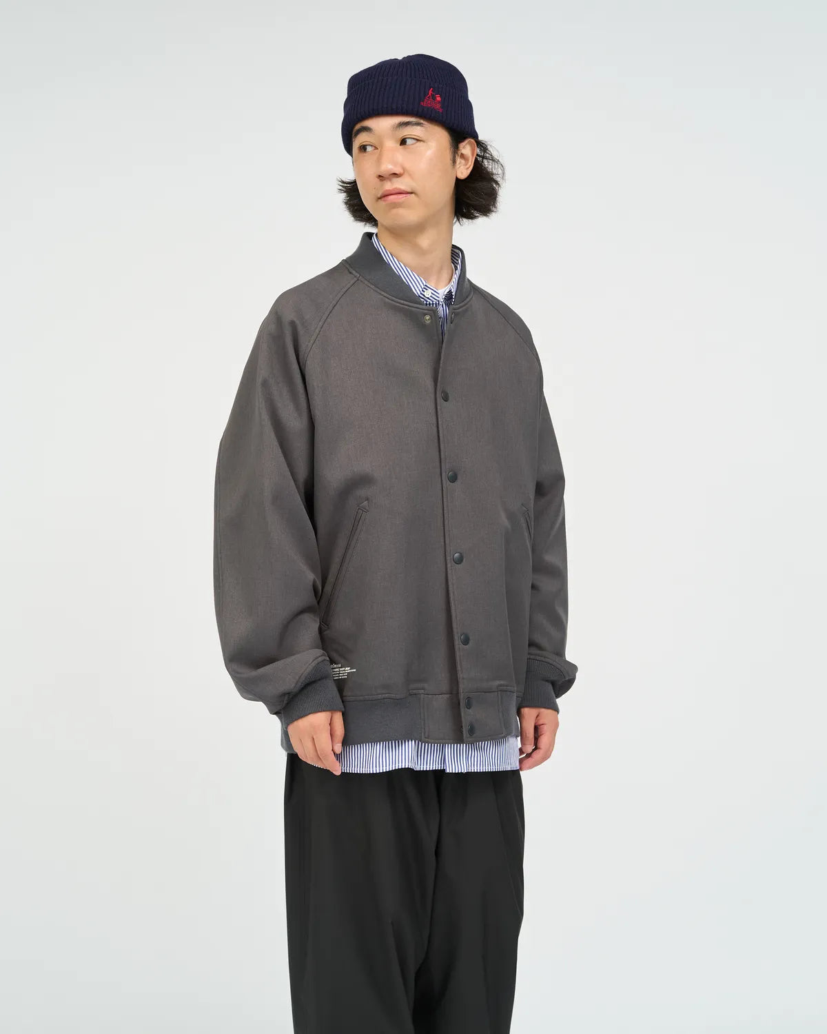 FreshService / DOWN FABRIC VARSITY JACKET (FSC263-30050)
