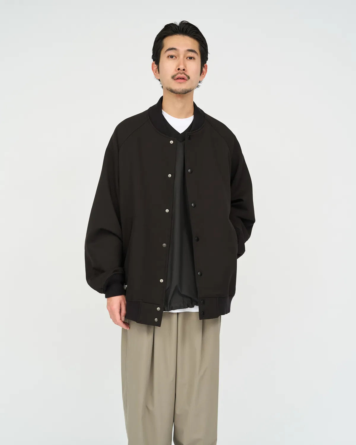 FreshService / DOWN FABRIC VARSITY JACKET (FSC263-30050)