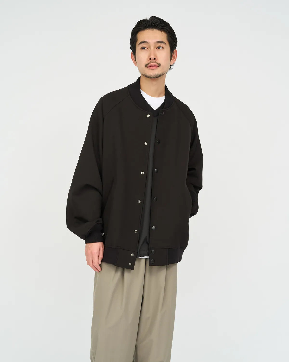 FreshService / DOWN FABRIC VARSITY JACKET (FSC263-30050)