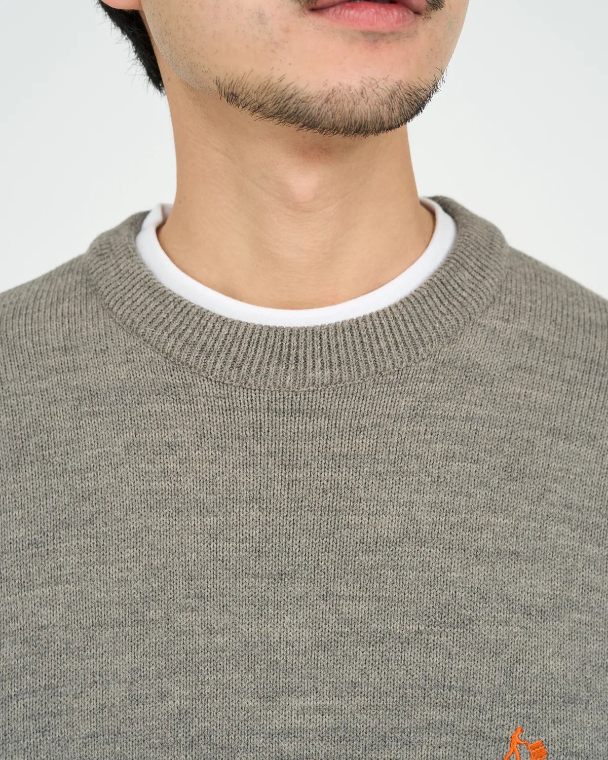FreshService / THERMAL JERSEY CREW NECK KNIT (FSC263-80007)
