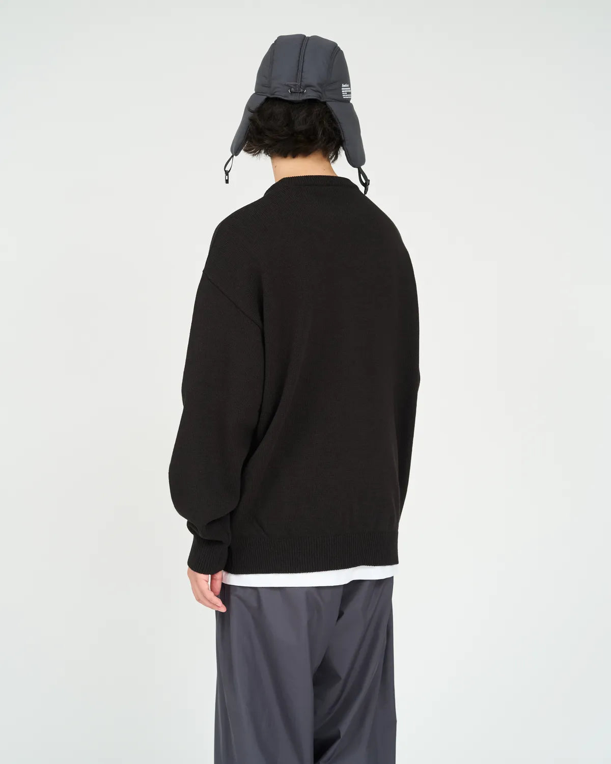 FreshService / THERMAL JERSEY CREW NECK KNIT (FSC263-80007)