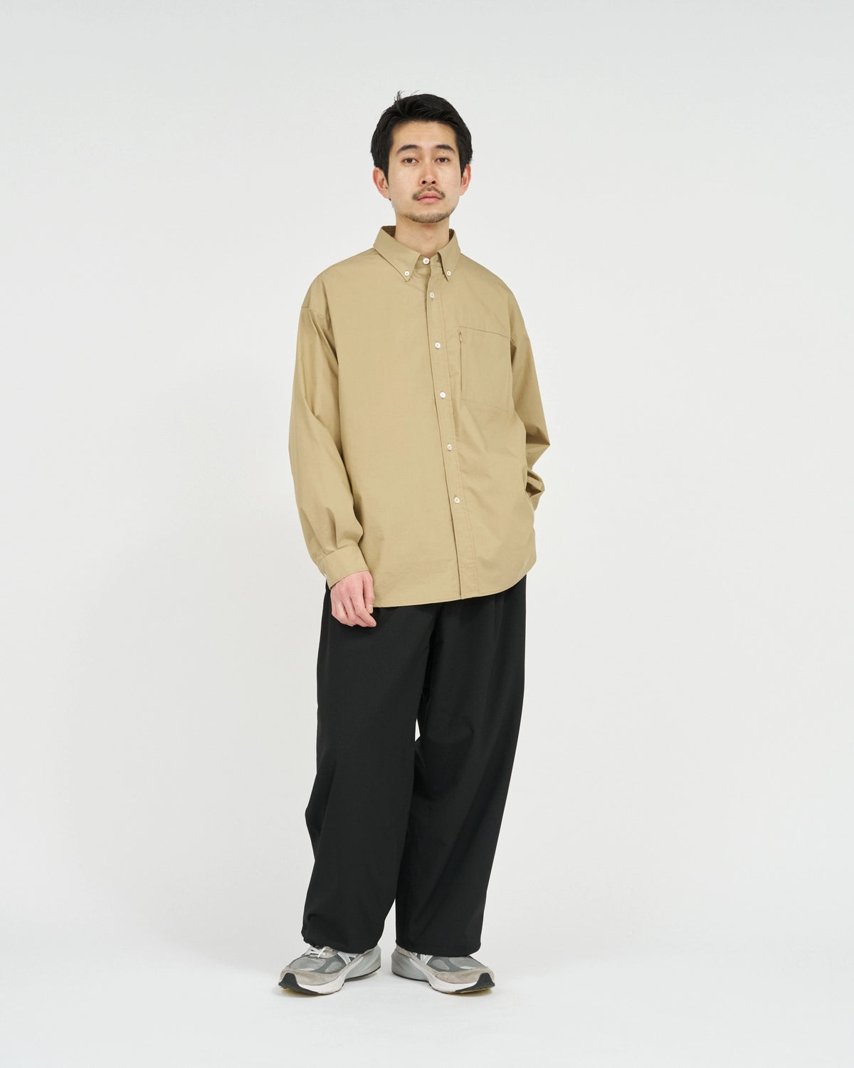 FreshService / SOLOTEX® TYPEWRITER UTILITY L/S B.D SHIRT (FSC261-50202)