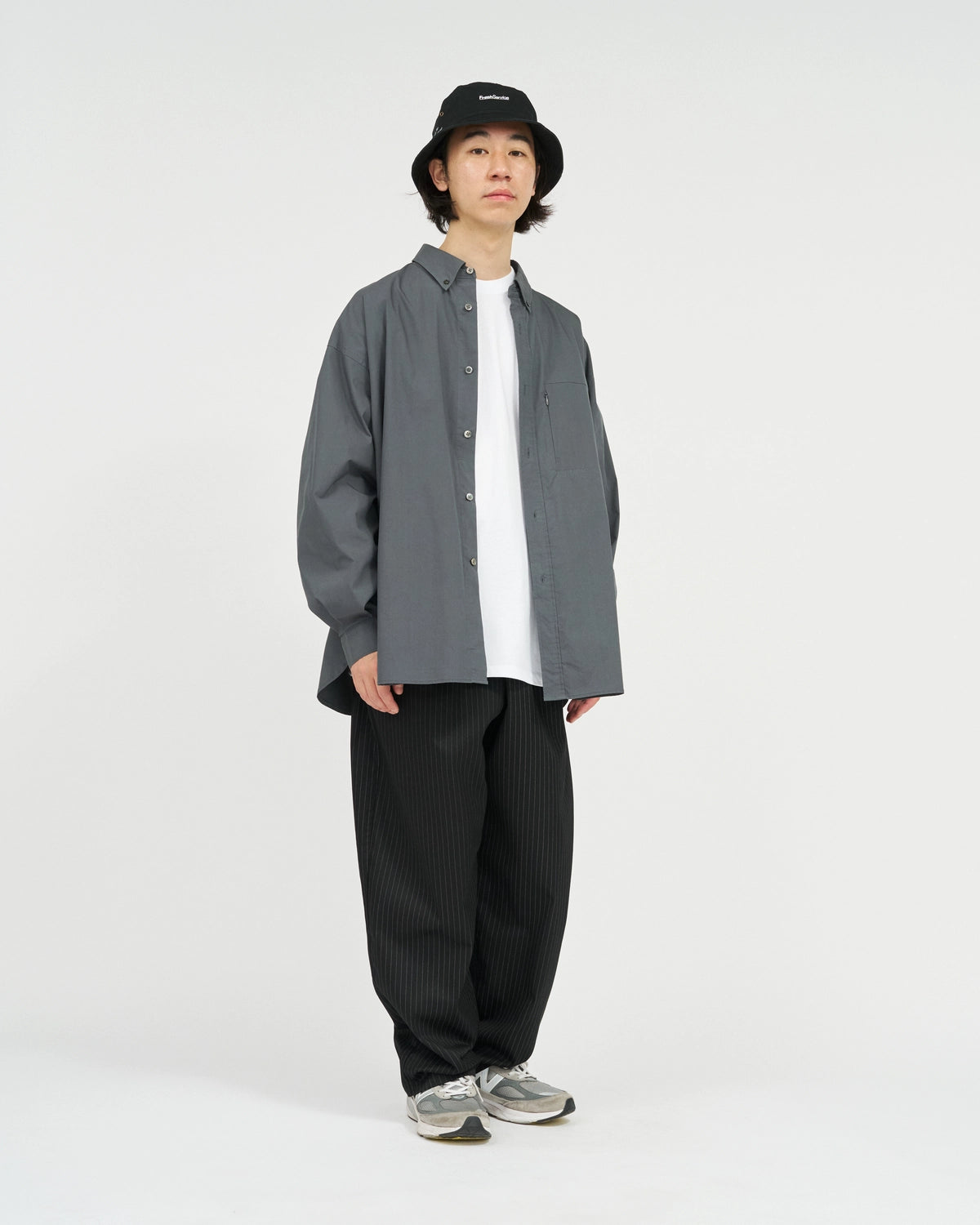 FreshService / SOLOTEX® TYPEWRITER UTILITY L/S B.D SHIRT (FSC261-50202)