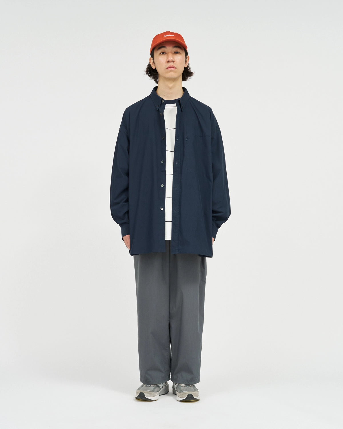 FreshService / SOLOTEX® TYPEWRITER UTILITY L/S B.D SHIRT (FSC261-50202)