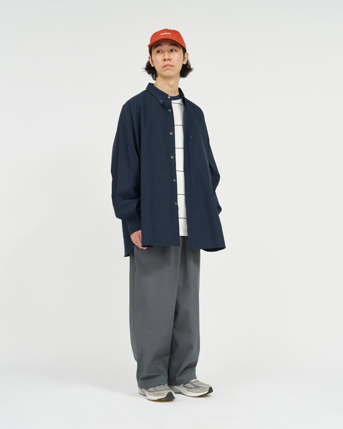 FreshService / SOLOTEX® TYPEWRITER UTILITY L/S B.D SHIRT (FSC261-50202)