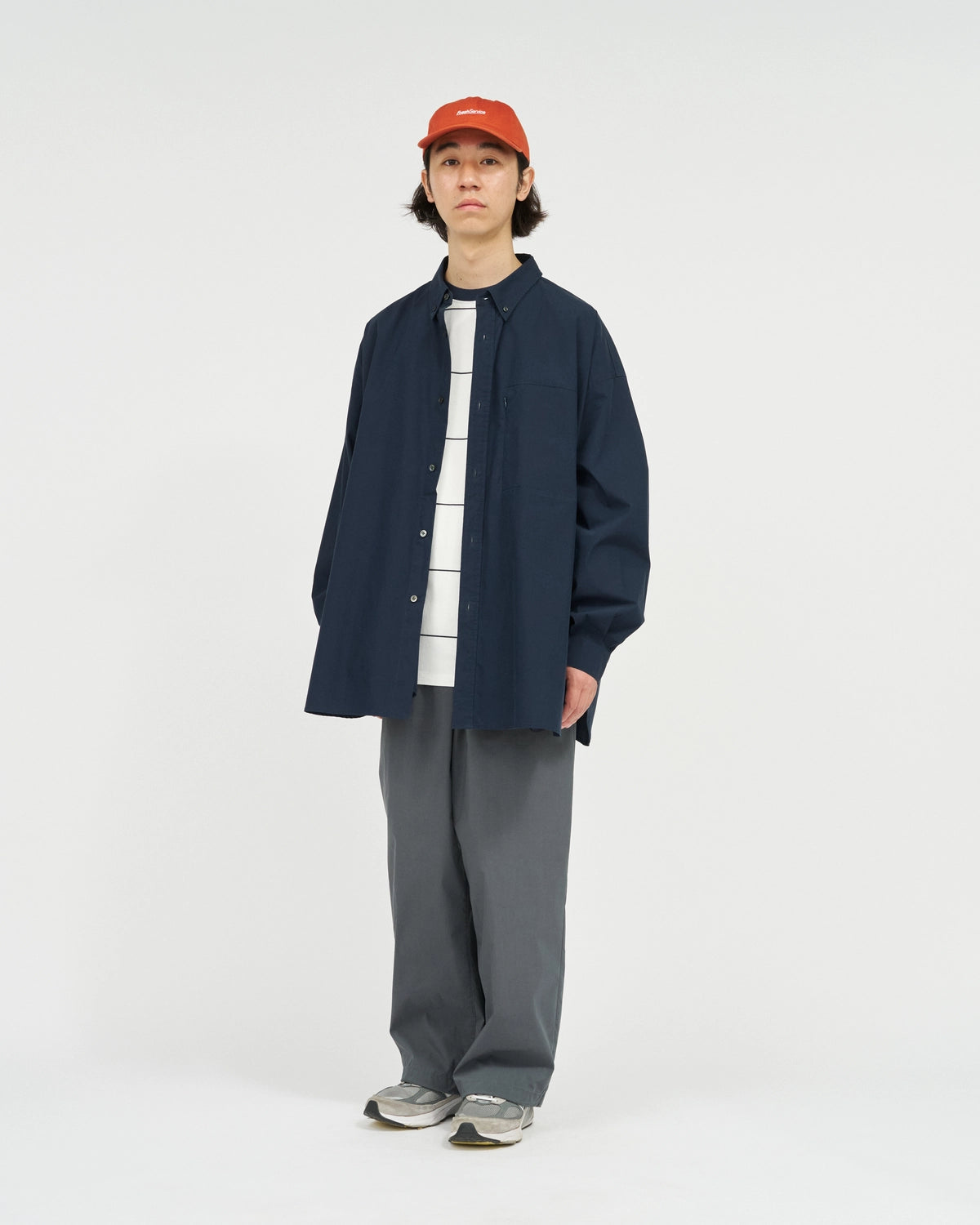 FreshService / SOLOTEX® TYPEWRITER UTILITY L/S B.D SHIRT (FSC261-50202)