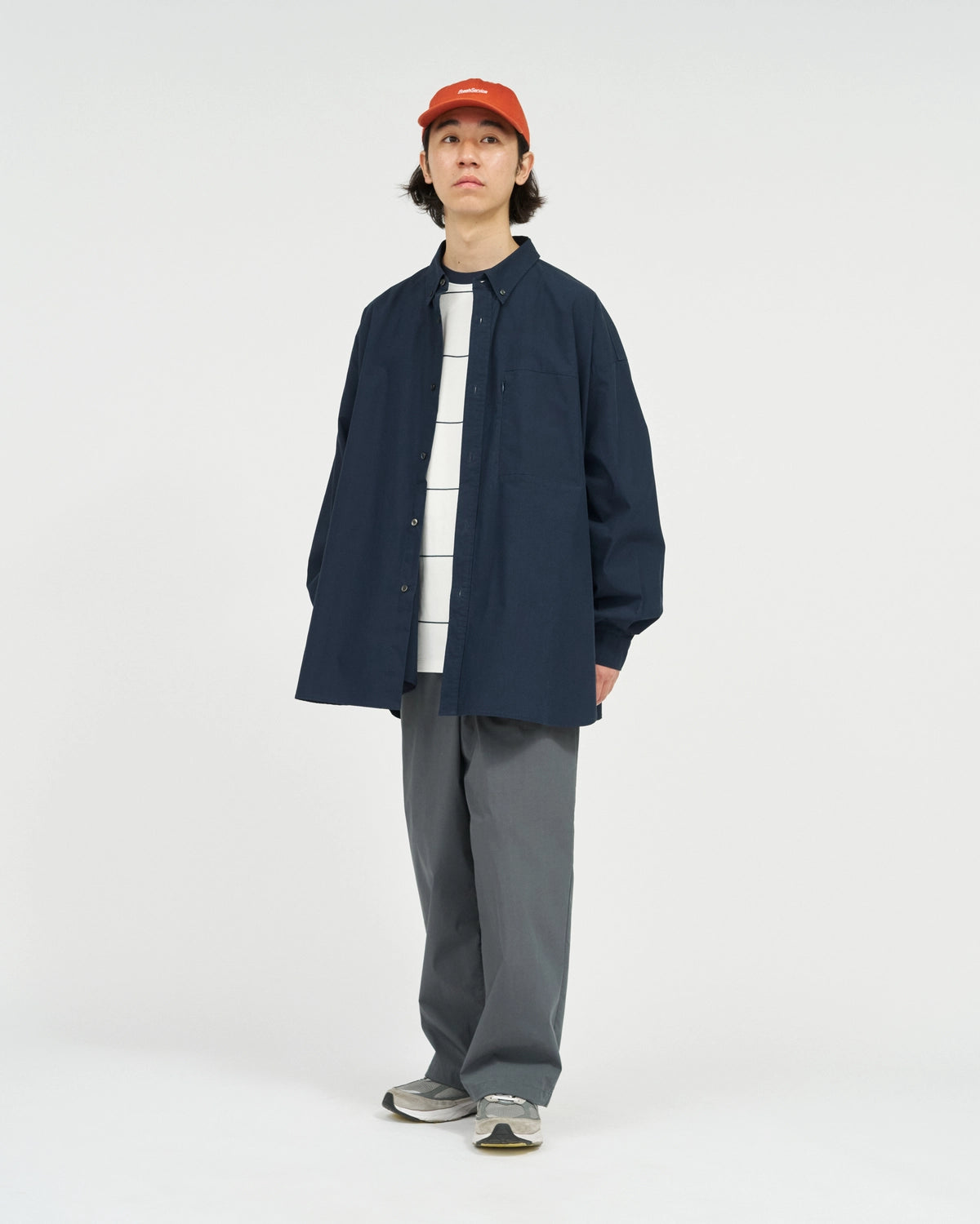 FreshService / SOLOTEX® TYPEWRITER UTILITY L/S B.D SHIRT (FSC261-50202)