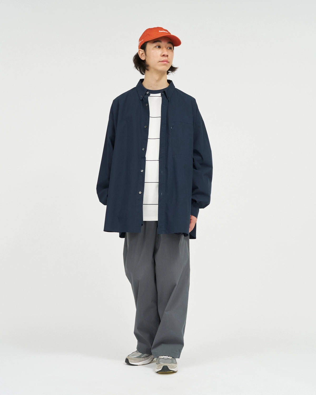 FreshService / SOLOTEX® TYPEWRITER UTILITY L/S B.D SHIRT (FSC261-50202)