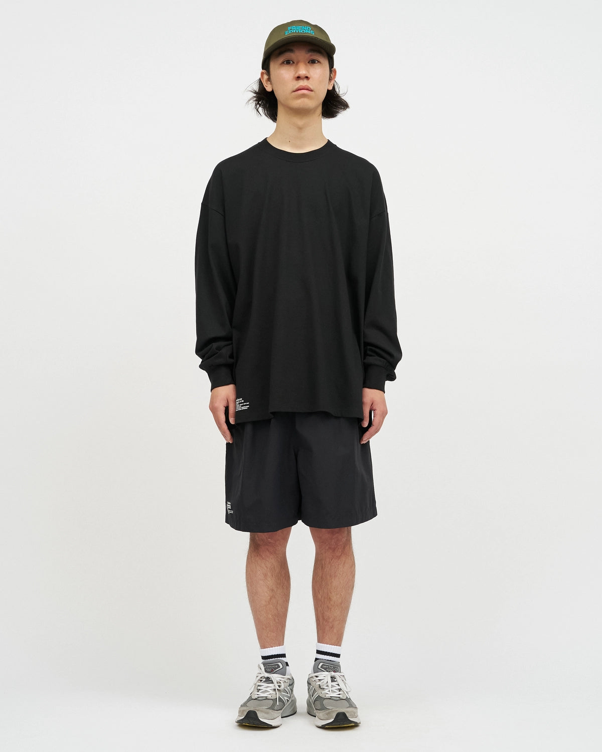 FreshService / FRIEND EDITIONS CORPORATE L/S TEE "NYC × TYO" (FSC261-70089FE)