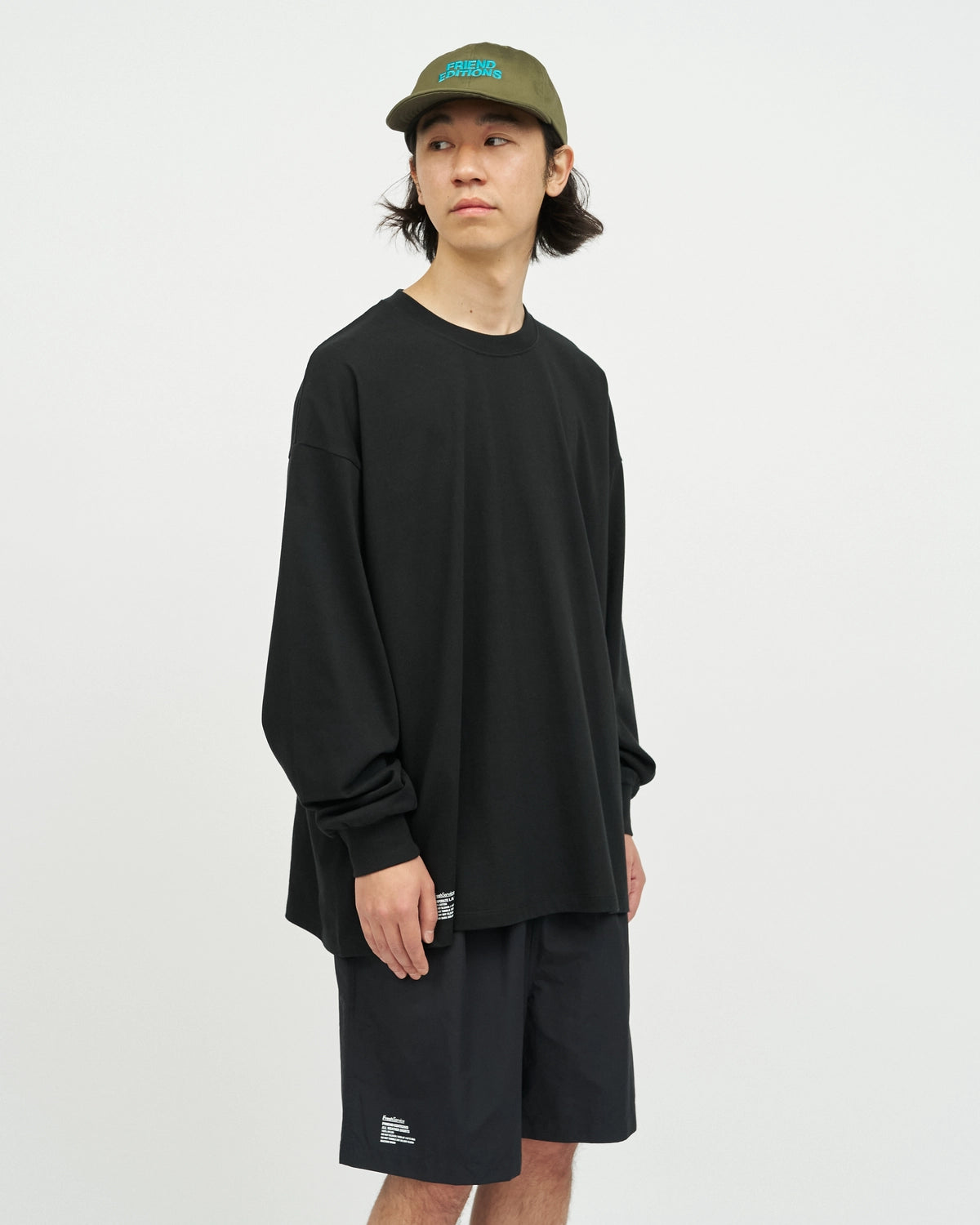 FreshService / FRIEND EDITIONS CORPORATE L/S TEE "NYC × TYO" (FSC261-70089FE)