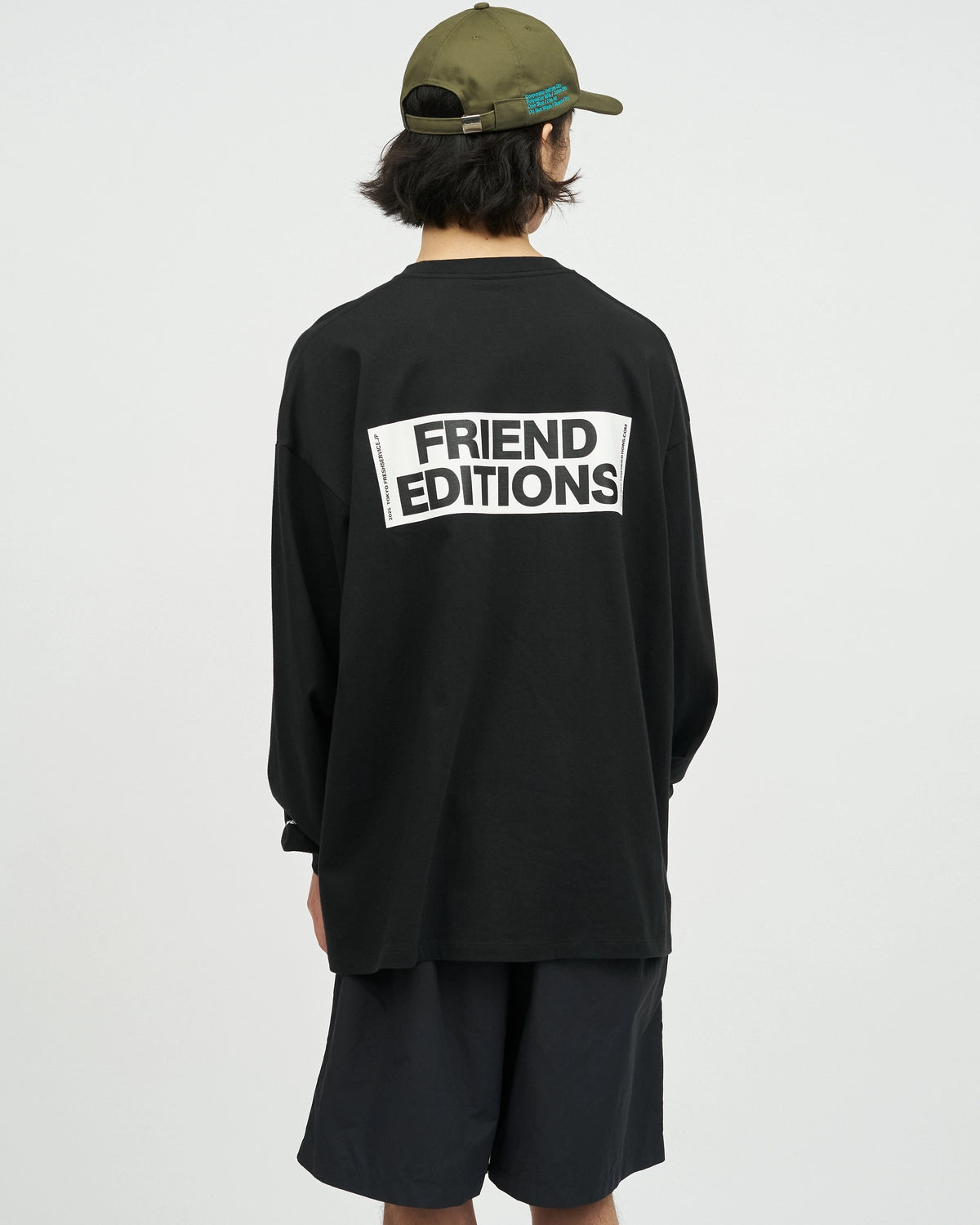 FreshService / FRIEND EDITIONS CORPORATE L/S TEE "NYC × TYO" (FSC261-70089FE)
