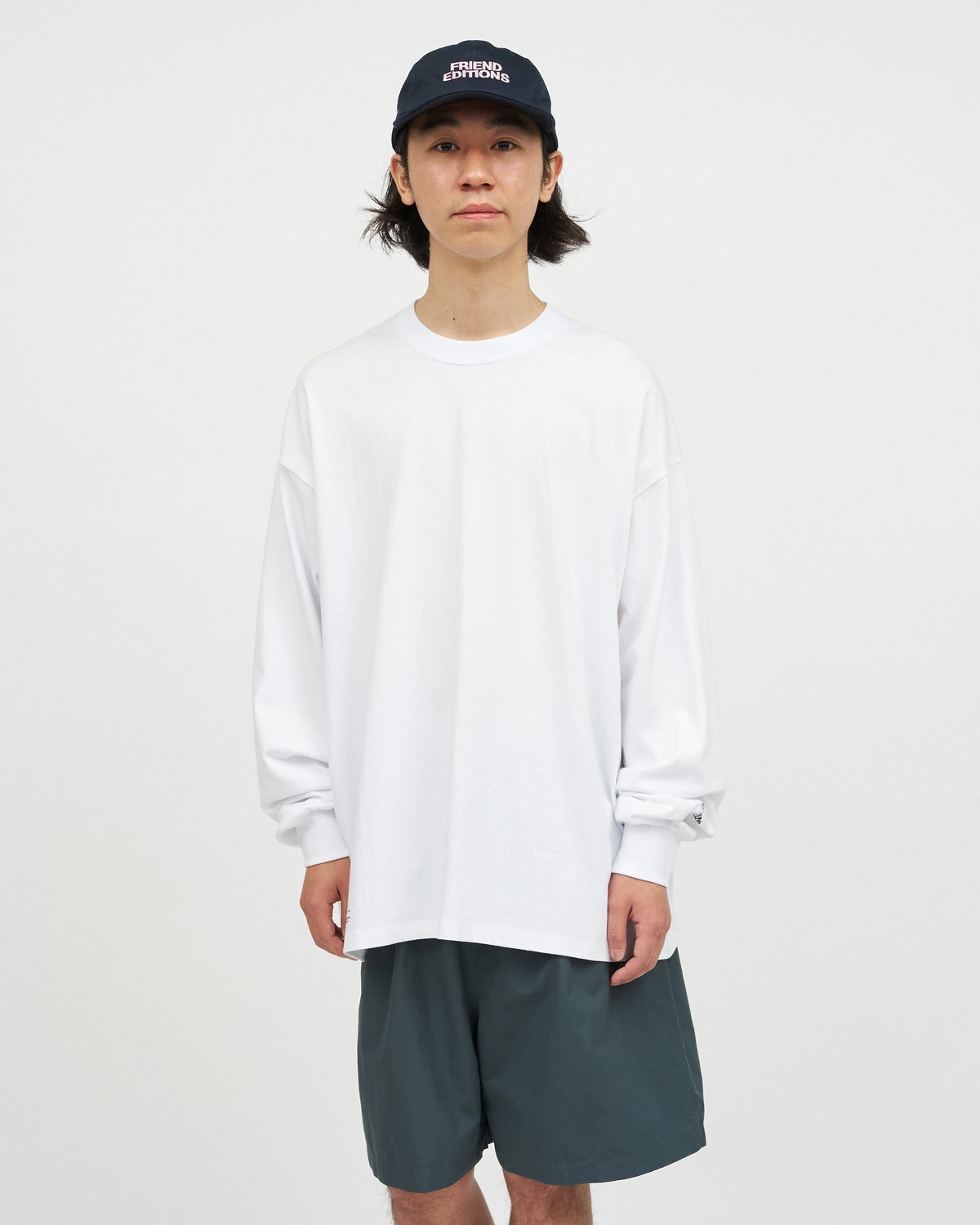 FreshService / FRIEND EDITIONS CORPORATE L/S TEE "NYC × TYO" (FSC261-70089FE)