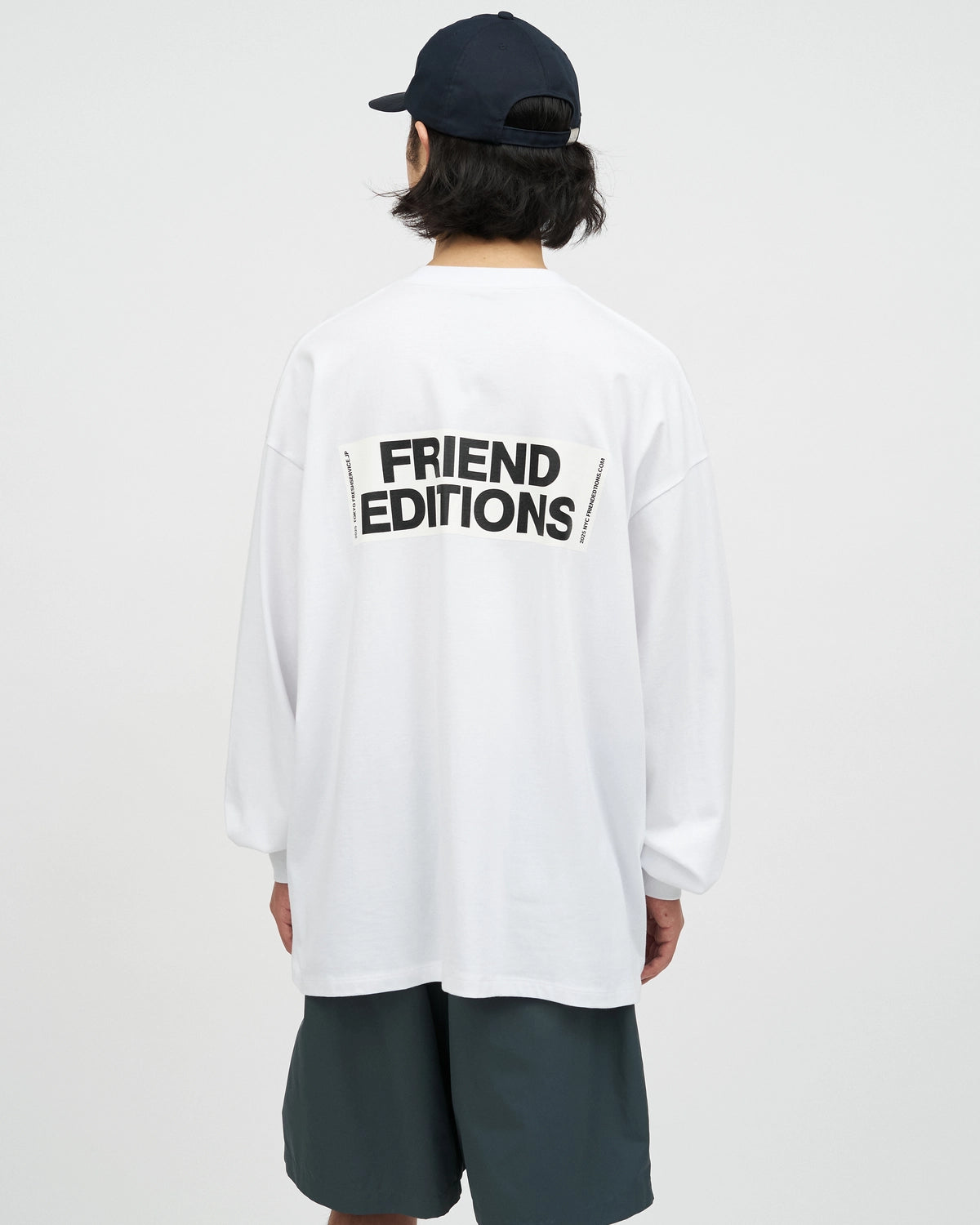 FreshService / FRIEND EDITIONS CORPORATE L/S TEE "NYC × TYO" (FSC261-70089FE)