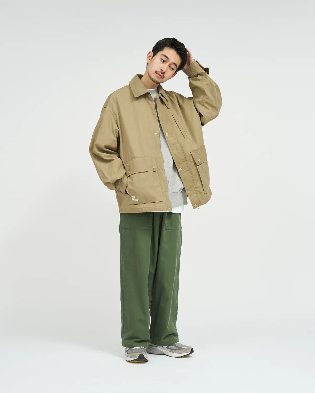 FreshService / WAXED OXFORD UTILITY JACKET (FSC261-30260)