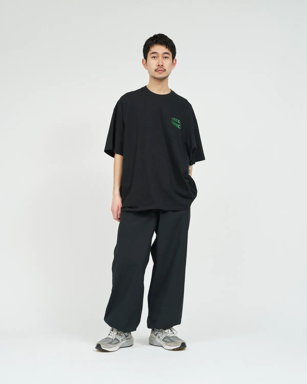 FreshService / CORPORATE PRINTED S/S TEE "ALL DAY ALL NIGHT" (FSC261-70152)