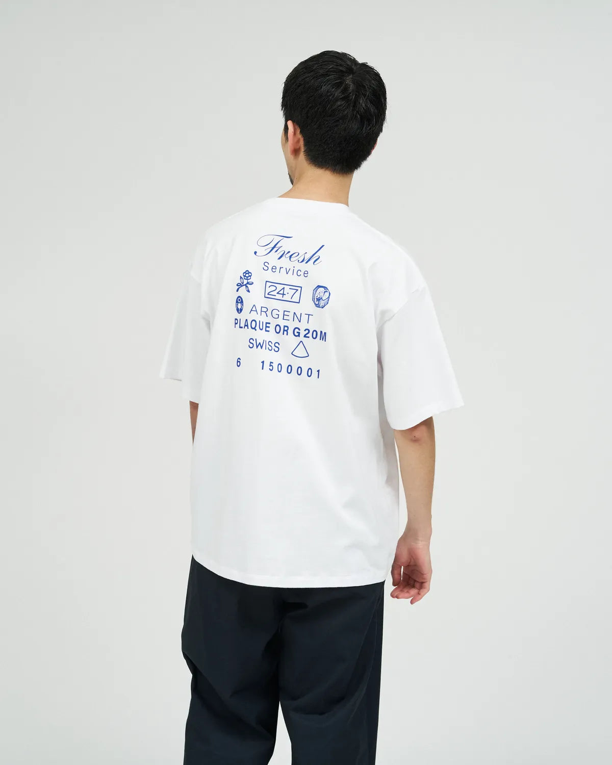 FreshService / CORPORATE PRINTED S/S TEE "TIMEPIECE" (FSC261-70151)