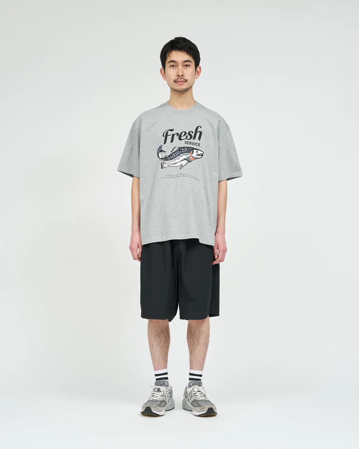 FreshService / CORPORATE PRINTED S/S TEE "FISH" (FSC261-70153)