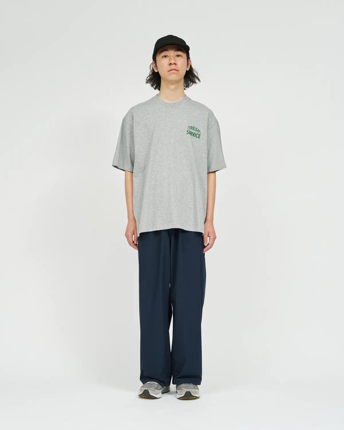 FreshService / CORPORATE PRINTED S/S TEE "ALL DAY ALL NIGHT" (FSC261-70152)