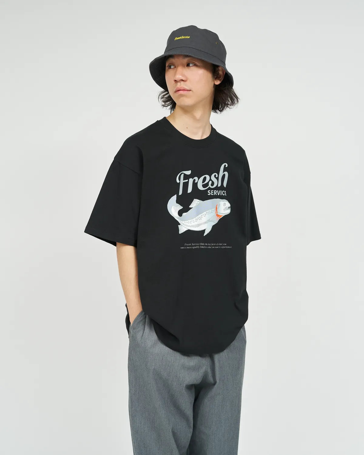 FreshService / CORPORATE PRINTED S/S TEE "FISH" (FSC261-70153)