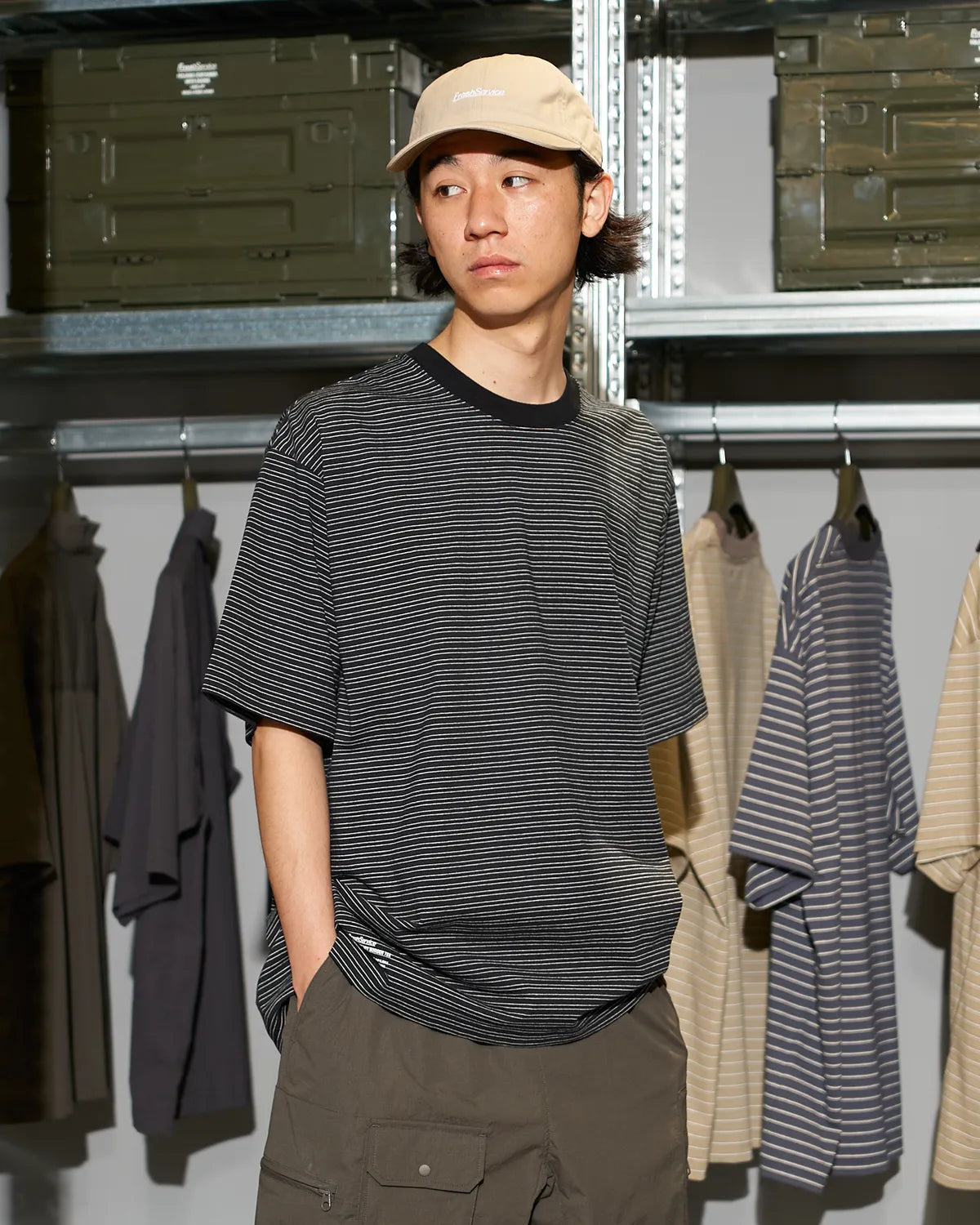 FreshService / CONPACT DRY BORDER TEE (FSC262-70119)