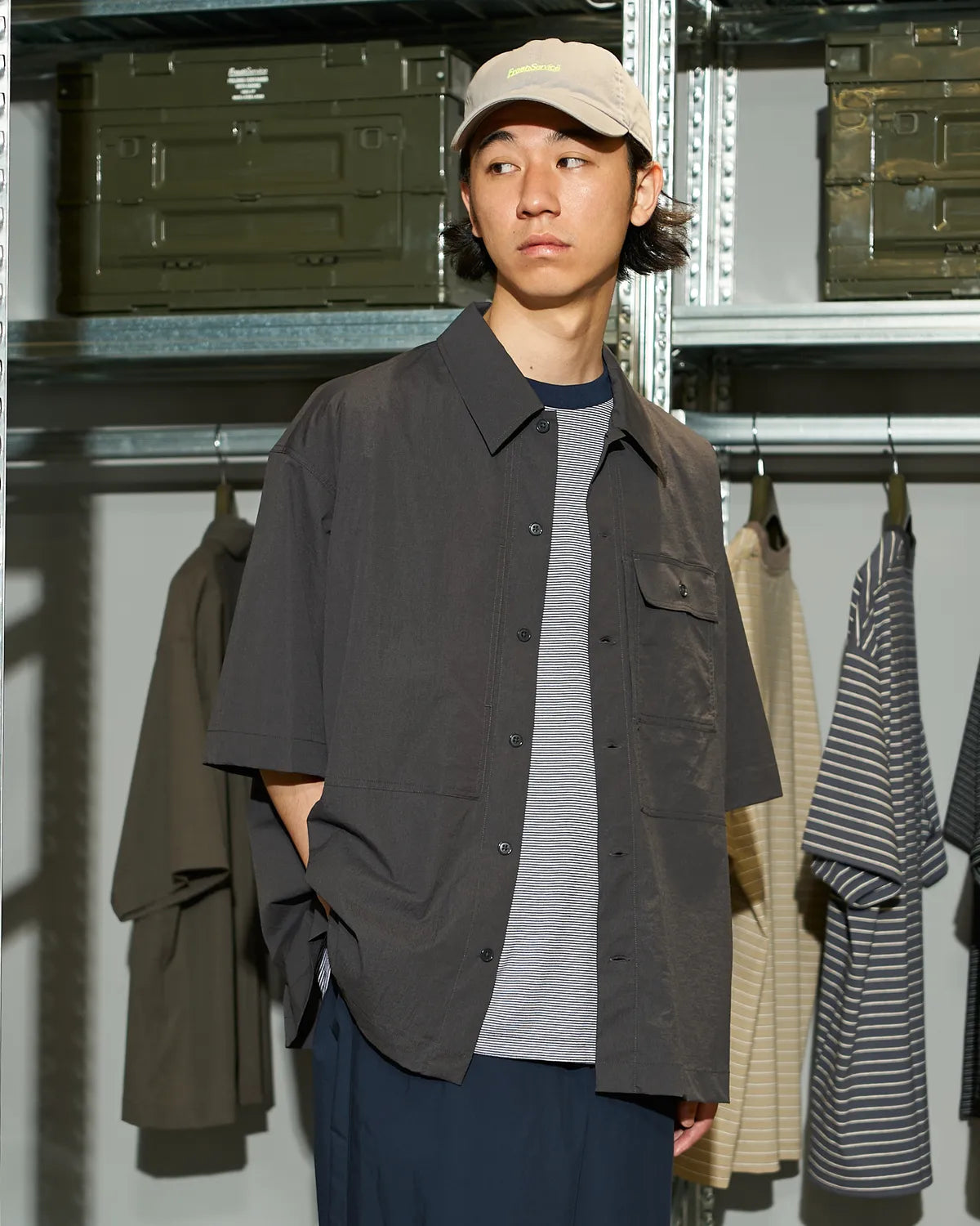 FreshService / DRY FLEX NYLON FIELD POCKET SHIRT (FSC262-50116)