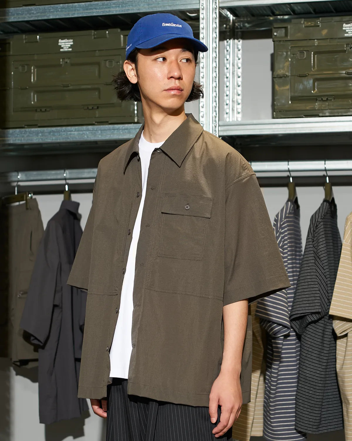 FreshService / DRY FLEX NYLON FIELD POCKET SHIRT (FSC262-50116)